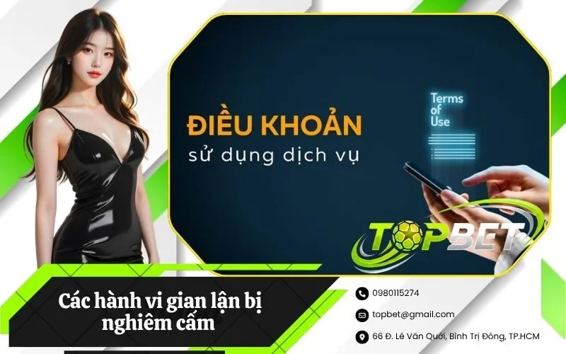 Các hành vi gian lận bị nghiêm cấm và biện pháp xử lý