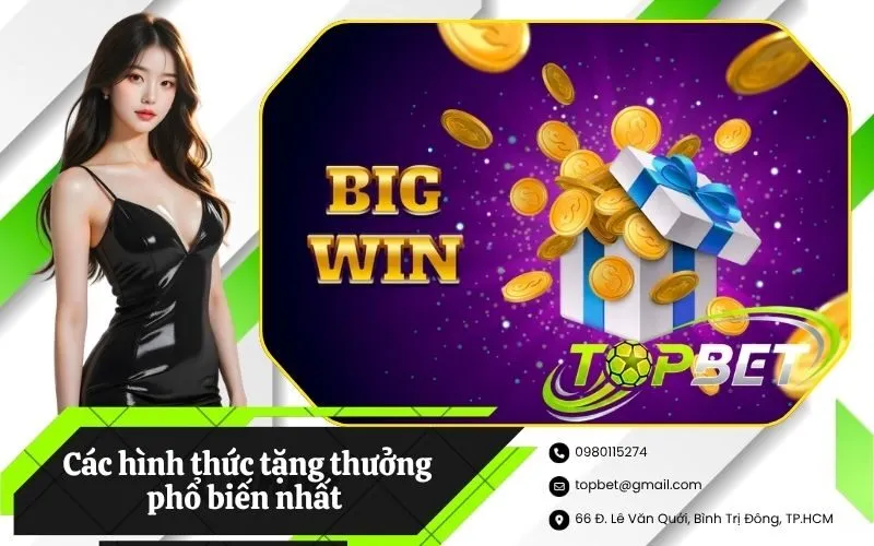 Các hình thức tặng thưởng phổ biến nhất dành cho thành viên mới