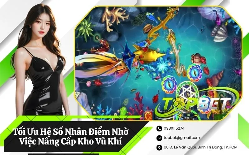 Tối Ưu Hệ Số Nhân Điểm Nhờ Việc Nâng Cấp Kho Vũ Khí
